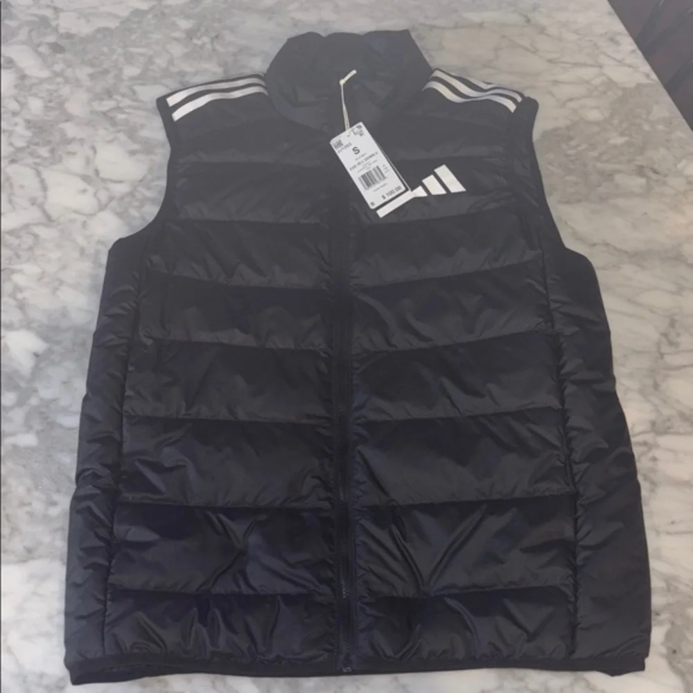 Adidas Men's black Puffer Vest